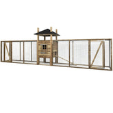 Kippenhok Fien XXL Voldux -met grote ren - Hout in Stijl